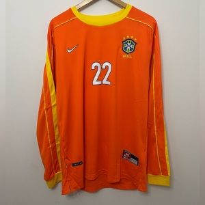 RETRO Brazil 1999 Goalkeeper DIDA #22 Jersey